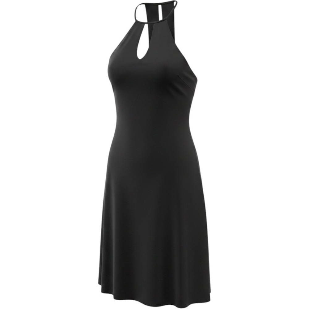 Madewell Black 100% Silk Racerback Keyhole Mini Dress Size 2 C3450‎ Summer 2015